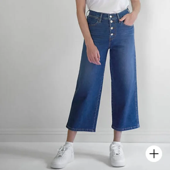 Levi's Mile High Rise Wide Leg Jeans - Picture 3 of 6